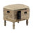 Gorney Solid Wood Accent Stool