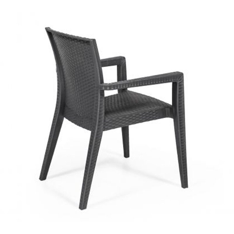 Fauteuil de salle à manger Montana, gris