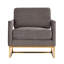 Fauteuil en polyester 33,5 po Cesiah-611987745-611987744