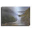 Art mural luxueux «Letchworth Upper Falls» par Lori Deiter, art mural en métal, 36 po x 24 po-2010863987