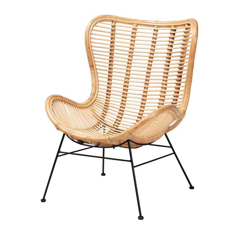 Aleeka Upholstered Accent Chair, Brown