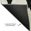 Premium Machine Washable Prisco Black Rug-1609512713