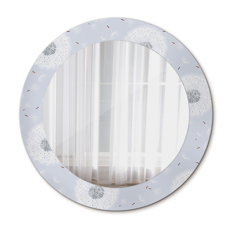 Huldar Glass Flat Wall Mirror