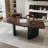 TB5269080357461RF&Size Curved Solid Wood Writing Desk-97544665