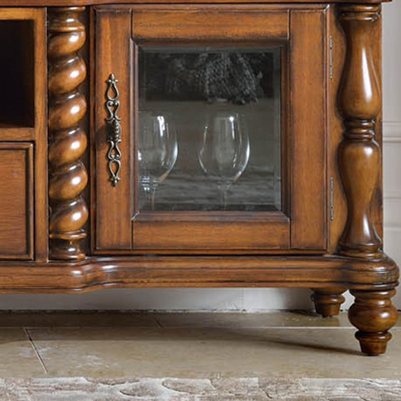 Meuble télé de salon de style américain classique, 78.74''