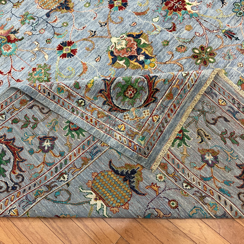 Wool Floral Indoor Rug