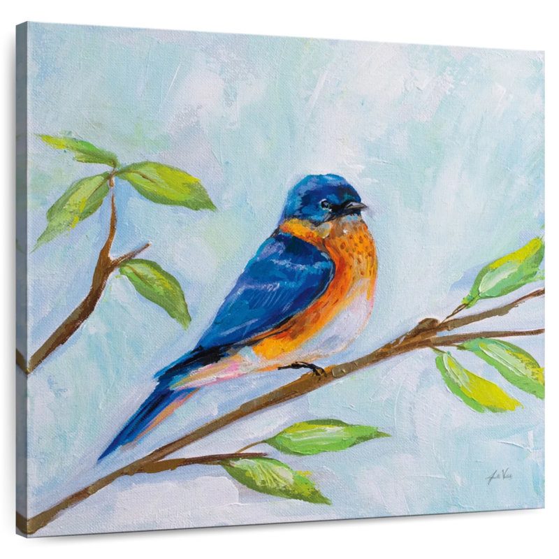 Bluebird On Branch