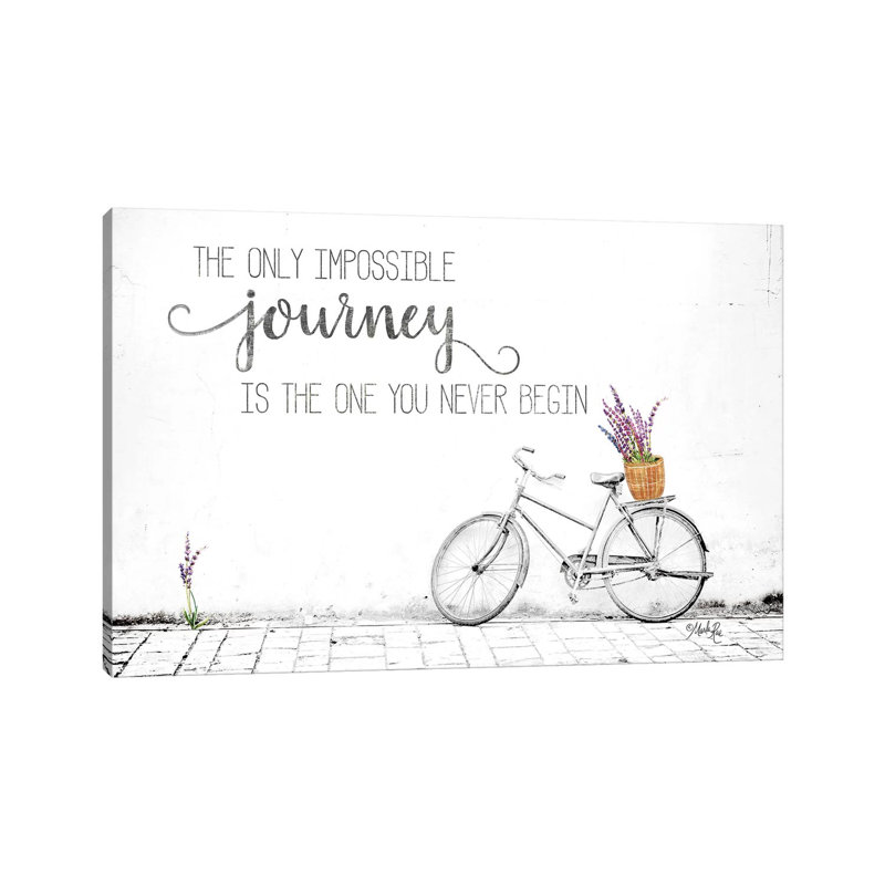 Impossible Journey by Marla Rae - Wrapped Canvas Painting, 66.04cm H x 101.6cm W x 1.91cm D