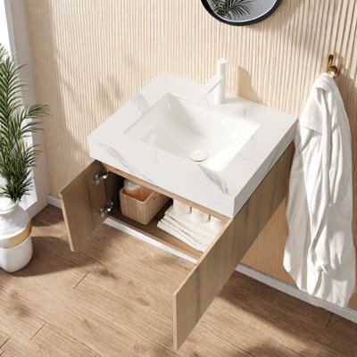 Modern Vanities(must Include Both Vanity Cabinet  And Sink) With Storage