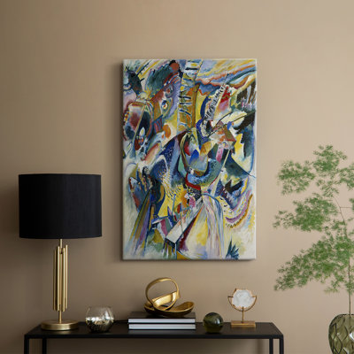Improvisation Klamm -Gallery Wrapped Canvas by Wassily Kandinsky
