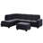 Modern Sectional Sofa With Reversible Chaise-1388805733