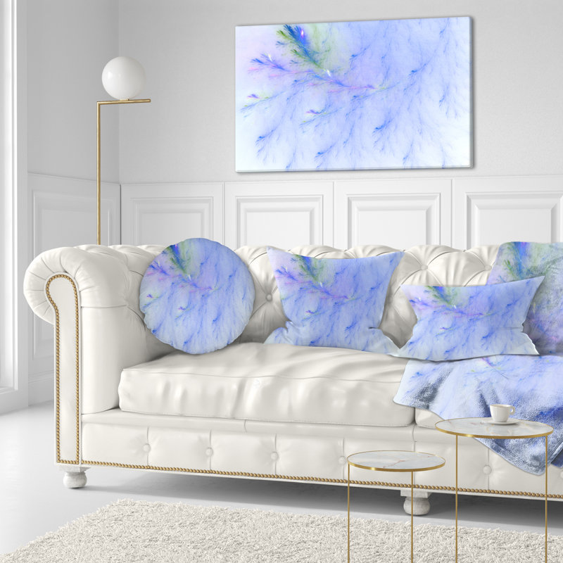 Coussin Abstract, Bleu