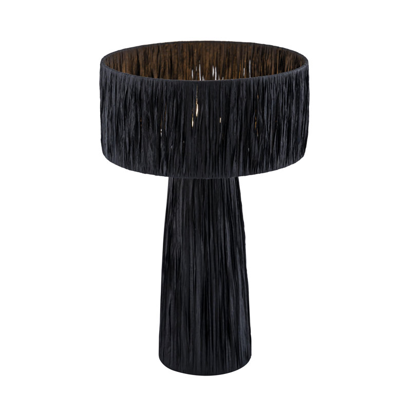 Lampe de table deux tons, Noir, noir, noir, noir
