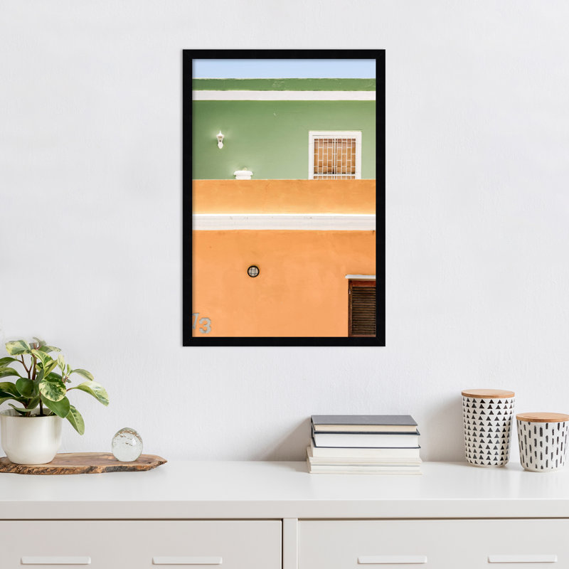 «Piara Joy House» par Shot par Clint Wood, reproduction d'art encadrée, Noir, H 25 po x l 17 po
