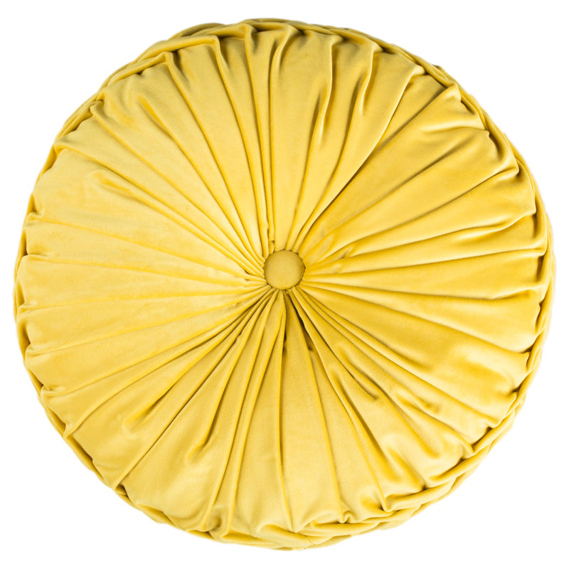 Leila Floor Pillow, Mustard