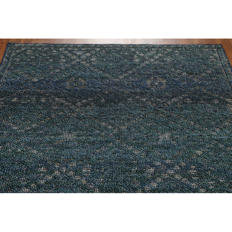 Tapis oriental géométrique marocain fait à la main 5 x 8