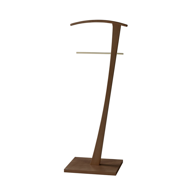Rivero Freestanding Valet Stand, Walnut