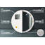 Huldar Glass Flat Wall Mirror