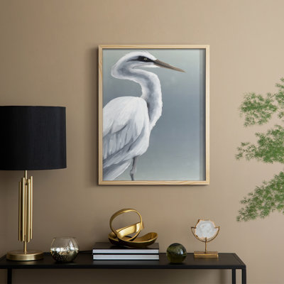 Herald in Mist II Framed Print - Solid Wood