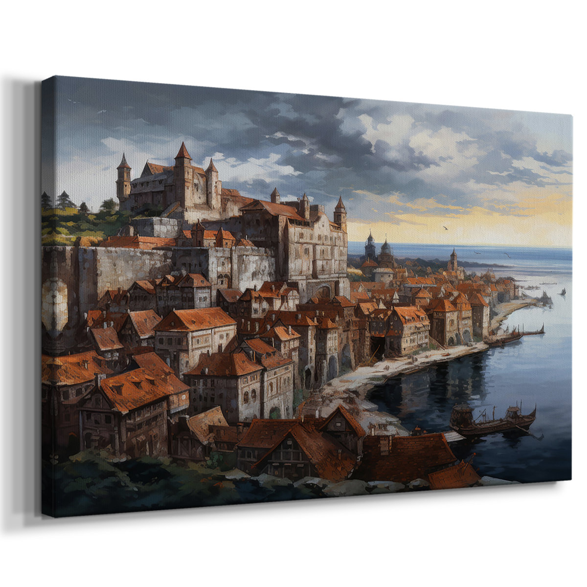 Charlton Home® Landscape Series-LXXXVII -Gallery Wrapped Cavas | Wayfair
