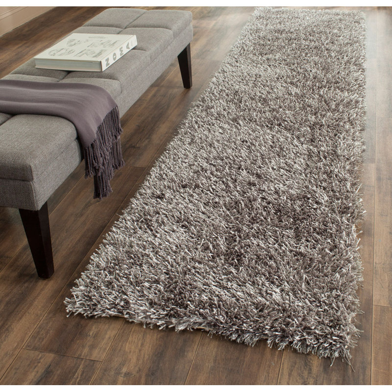 Kamryn Solid Colour Hand Woven Area Rug, Runner 69 x 244 cm