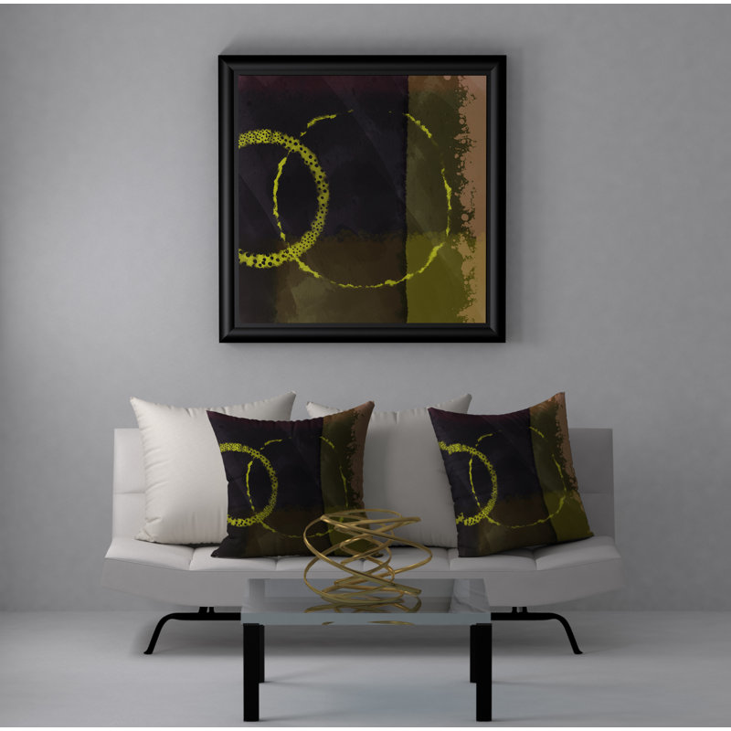  Housse et insert de coussin carré Simple Aroma, 20 po X 20 po