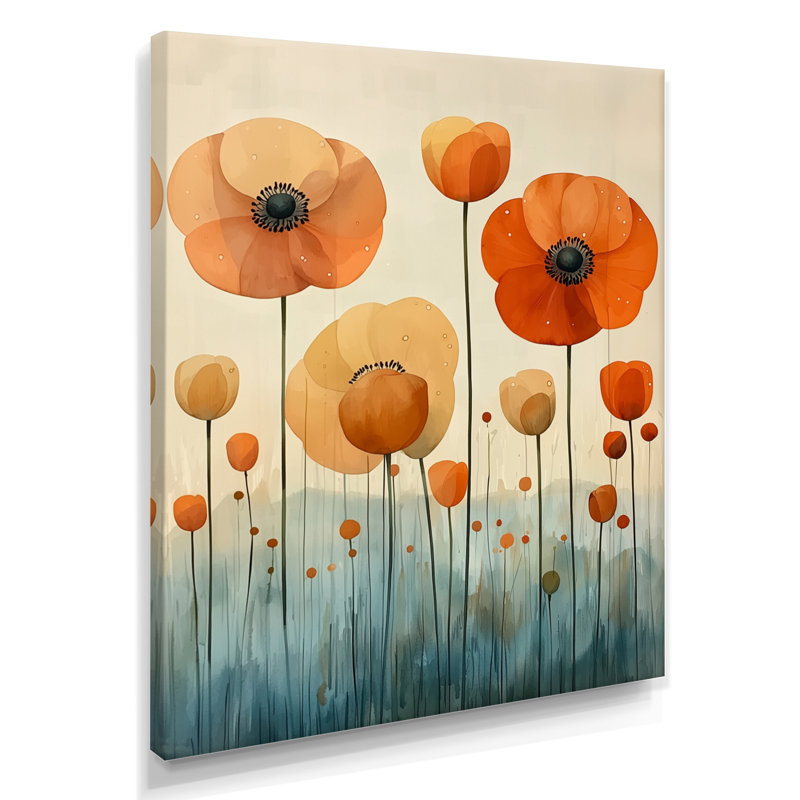 Beecham - impressions murales florales, Toile tendue, Ne s’applique pas, H 20 po x l 12 po