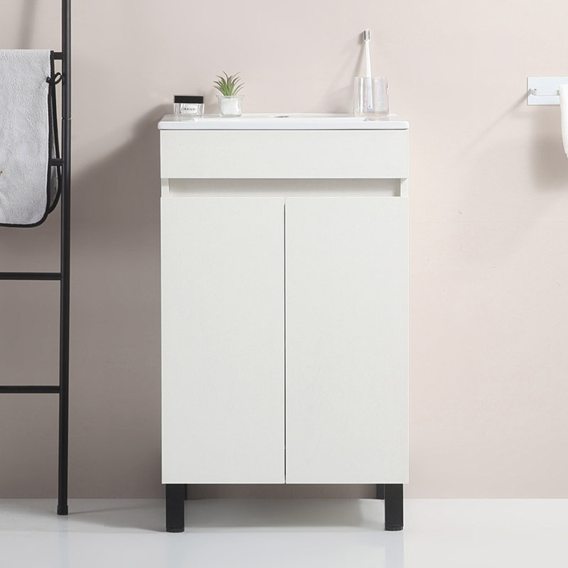 20''Bathroom Vanity white (Without ceramic basin)