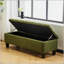 Banc repose-pieds avec surface de rangement, pieds en bois d'hévéa, capacité de 300 lb-312259851-312259852