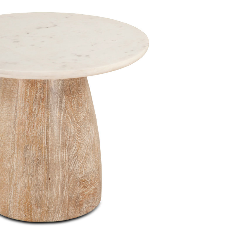 Table de bout à piédestal Evylène
