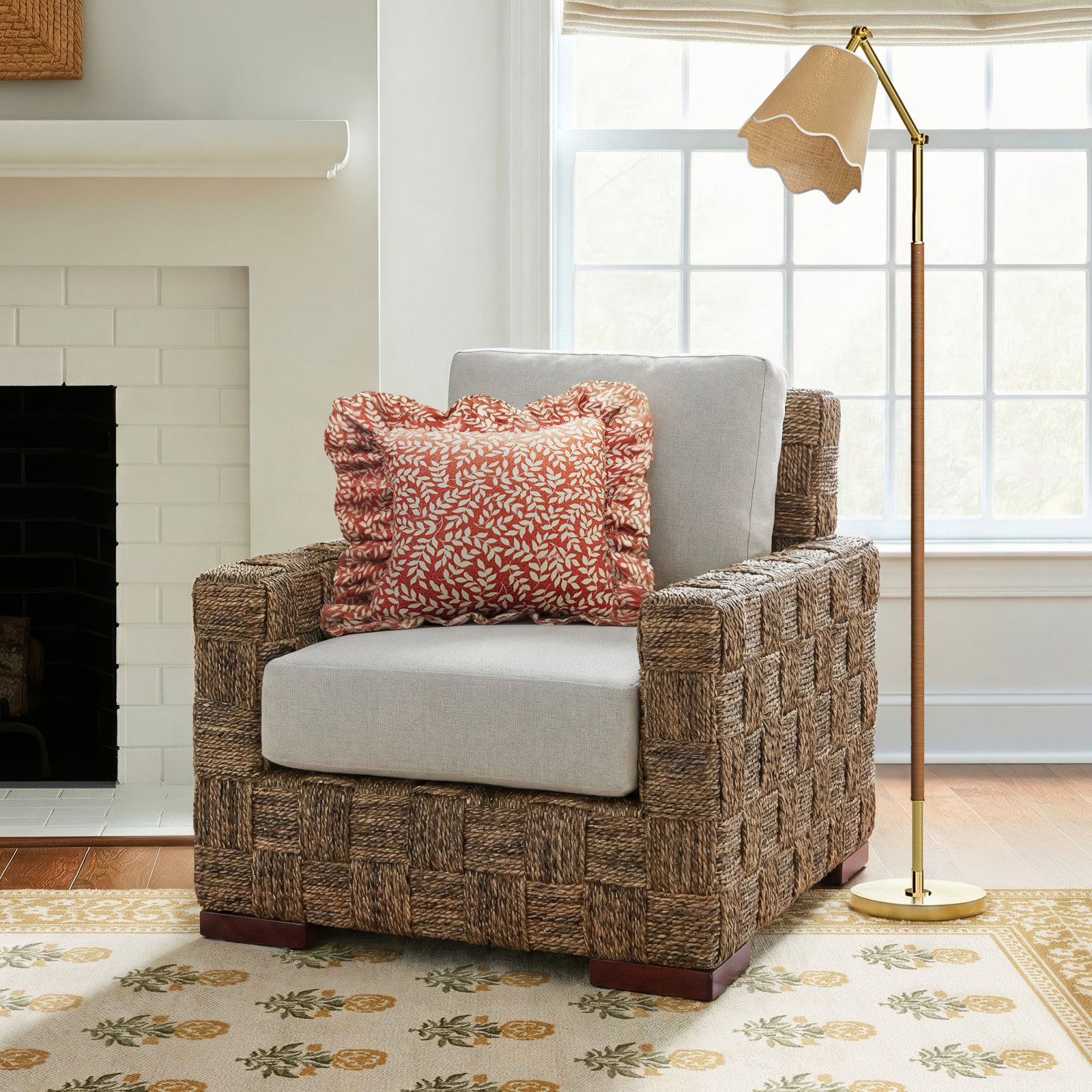 Mahogany Armchair