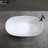 47'' Independent Solid Surface Resin Stone Bathtub