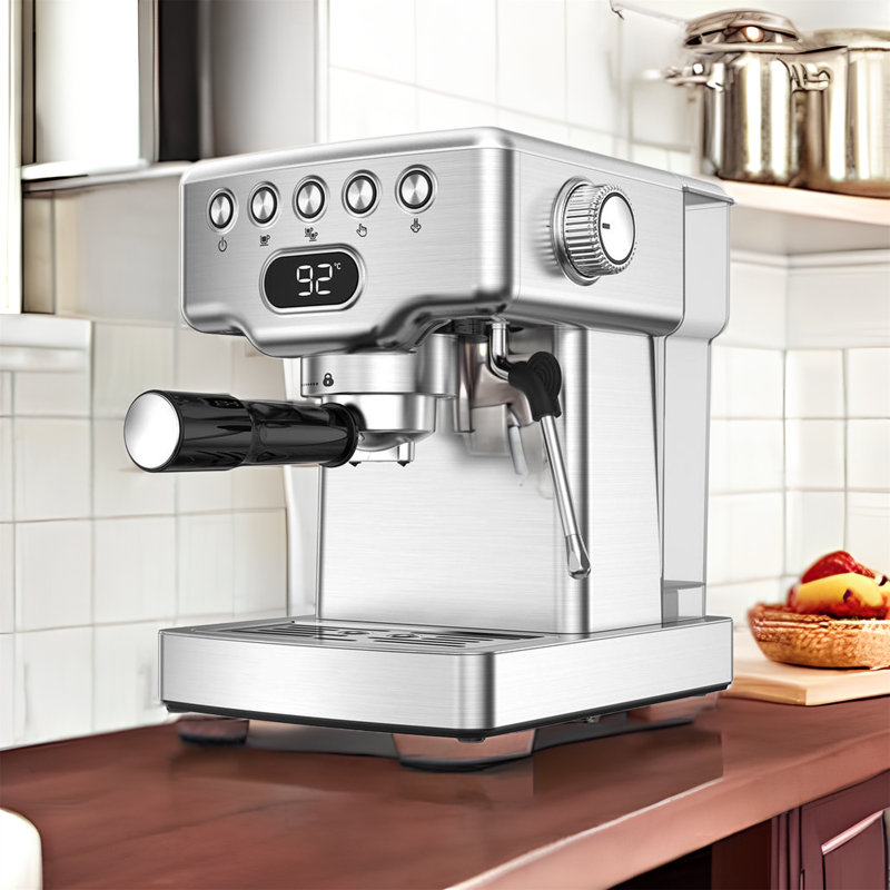Machine à espresso semi-automatique avec mousseur MONSFEST