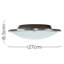 Edelia Glass Flush Mount