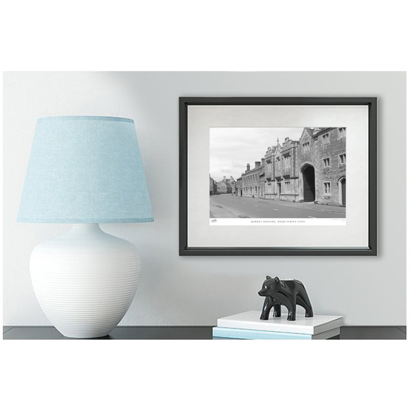 Market Deeping, High Street C1955 - Single Picture Frame Print, 43.5cm H x 53.4cm W x 2.3cm D