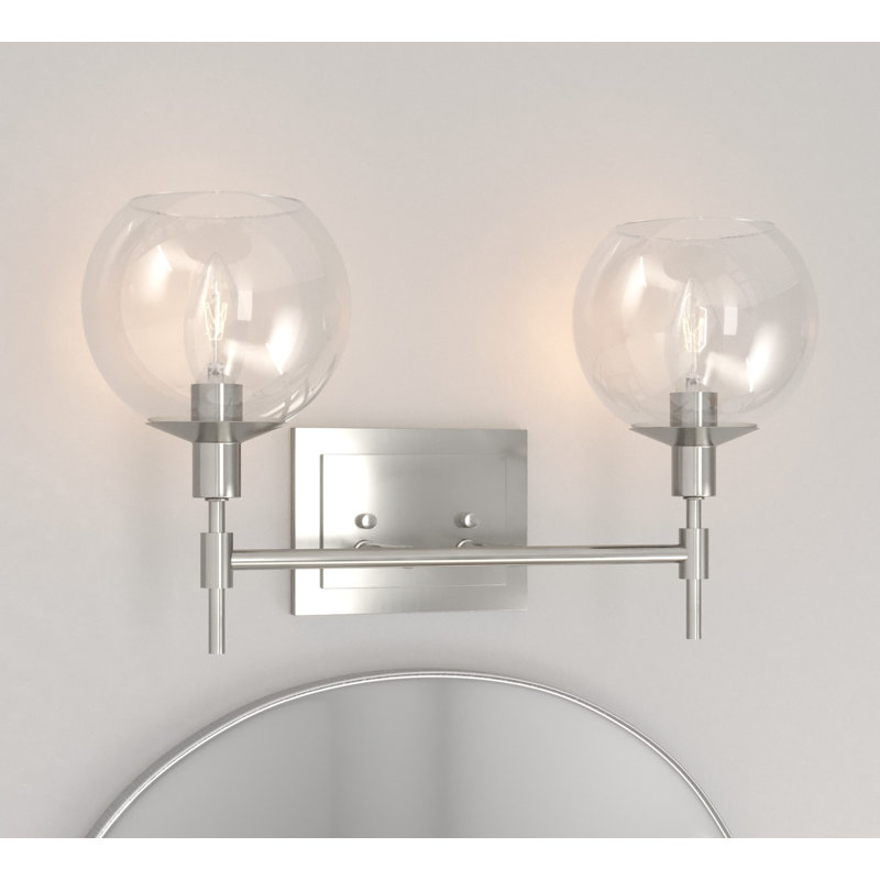 Xidane 2 - Light Dimmable Vanity Light, Sliver