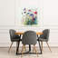 «Vibrant Wildflowers», aquarelle abstraite, fleur contemporaine, art mural-129151382