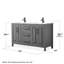 Daria 60'' W Double Vanity-97928334-97928335-97928340