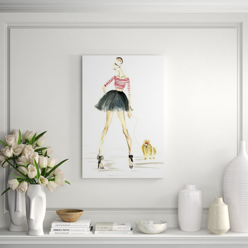 Miss.Sass II Print by Janice Aron, 36" H x 24" W, Image Brush Gel