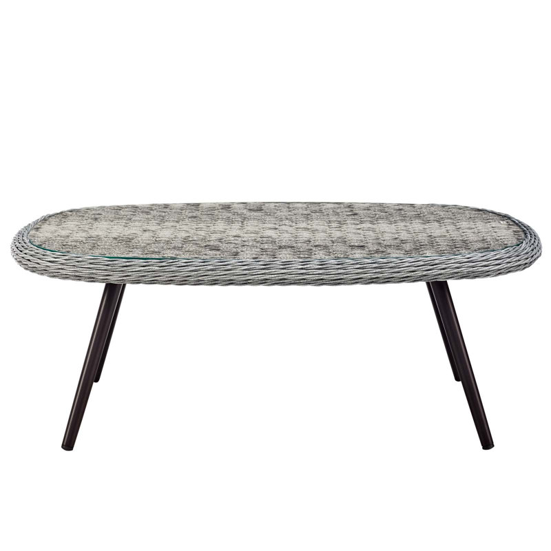 Table basse d'extérieur en rotin Endeavor