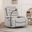 Power Nursery Recliner With Heat & Lumbar Support,  Swivel Gliders With Adjustable Armrests, Rocking Chair With Smart Cup Holder & Wireless Charging Stand For Nursing-1213601417-1213601415