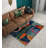 Stylish Area Rug 4.6 x 7.2 Feet, 60% Cotton & 40% Polyester, 1100 g/m² | Non-Slip Cotton Underside, Machine Woven, Digital Print | Thin 0.3 in Total Thickness, Washable at 30°C | Perfect for Living Room & Bedroom Decor-1694925339