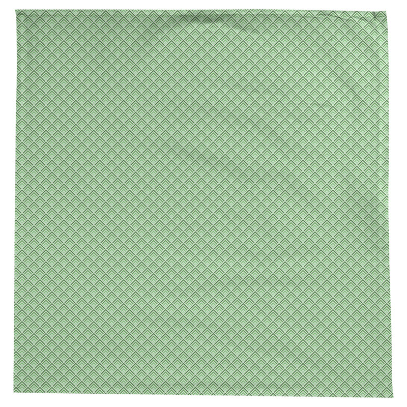 Nappe géométrique Avicia, Vert
