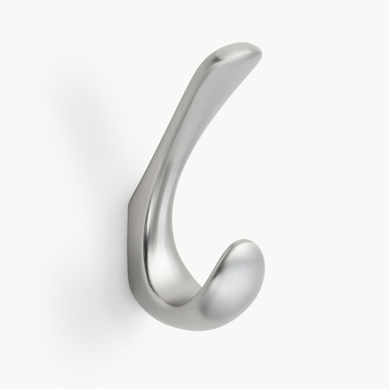 Acadia Hook Brushed Nickel, Brushed Nickel