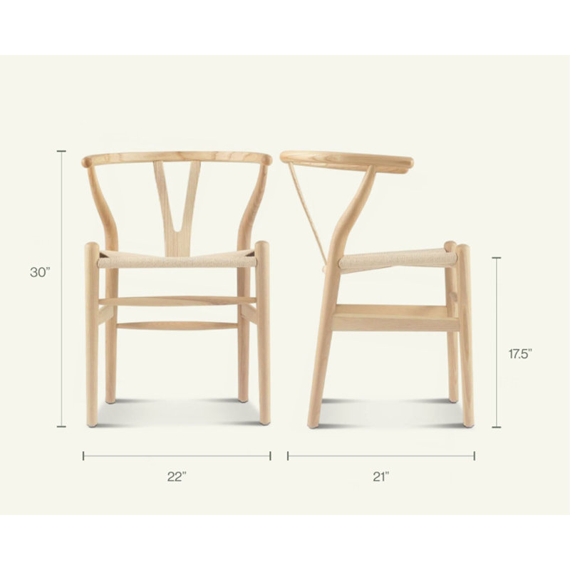 Fauteuil Wishbone, teinture blanche, 1, Blanc
