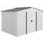 Braela 9 x 6ft Galvanised Steel Tongue & Groove Saltbox Garden Shed