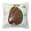 Coussin décoratif intérieur / extérieur brun / vert Shells-22324673