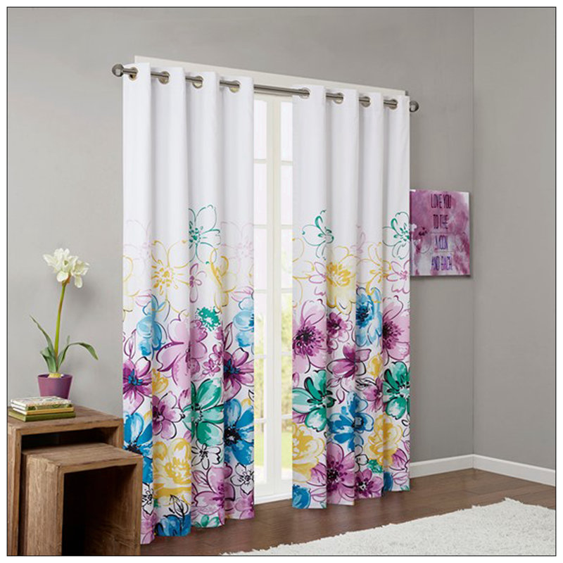Noeleen Blackout Single Curtain Panel