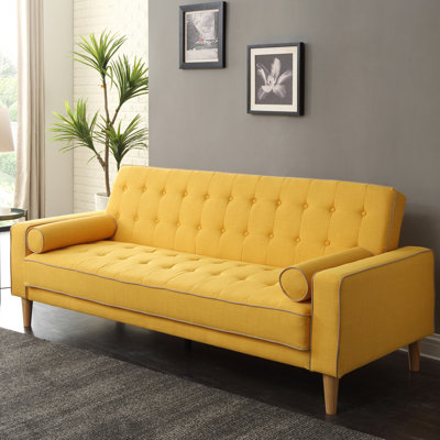 Woodmere 81'' Upholstered Convertible Sofa