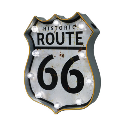 Route 66 Wall Décor